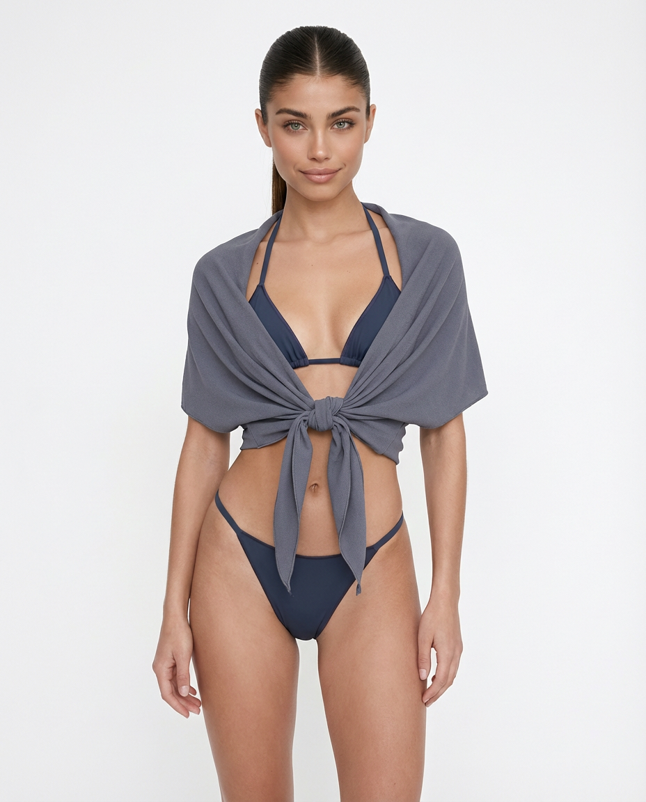 Anthracite Evelyn Pareo front view
